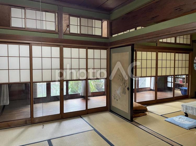 火8 4枚組 雪見障子 1774x670x33ミリ