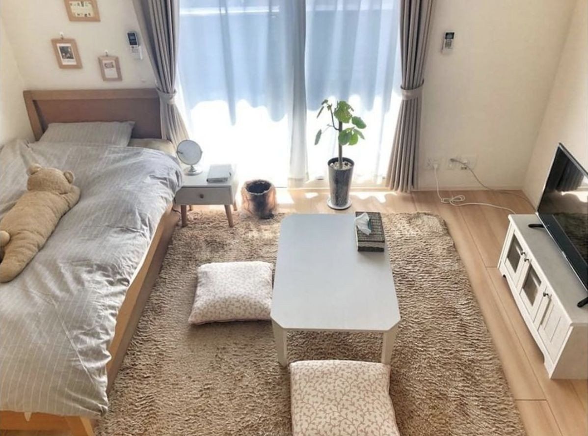 女子の9畳〜10畳レイアウト プロが広めのお部屋を上手におしゃれに使うコツを徹底解説〜上面図も〜Hello Interior NOTEノート