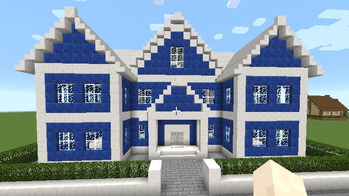 マイクラ 木で作る！おしゃれで大きな家の作り方を紹介 邸宅の作り方マイクラモール