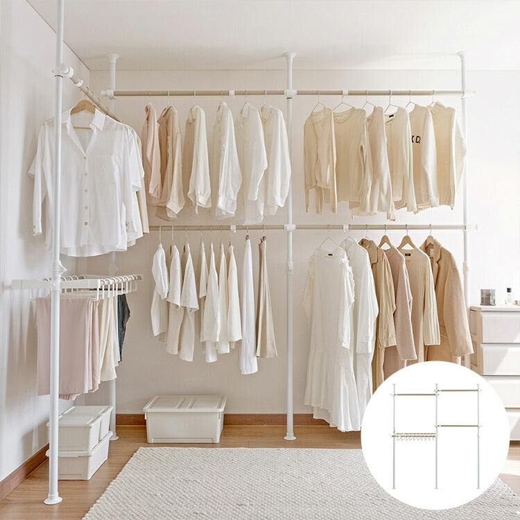 おしゃれなハンガーラック