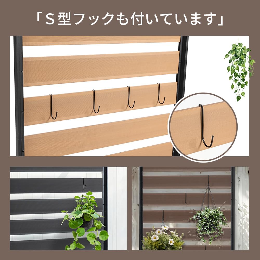 木製屋外エアコンカバー、ルーバー付きエアコン室外機フレーム、隠しゴミ箱シェル、取り付け簡単 風を上に逃がす逆ルーバー 室外機カバーエアコン 室外機日よけ ラック 風向 逆ルーバー 棚 枠 屋外 ガーデニング 目隠し 木製 天然木 ベランダ バルコニー 白 おしゃれ