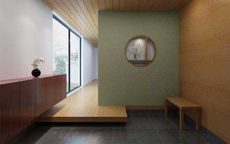 飾り棚・ニッチ緑 の建築事例・施工実例・価格注文住宅