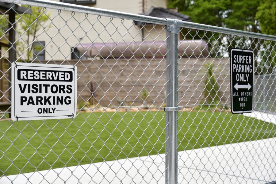 おしゃれな目隠しフェンスのお庭工事伍福園