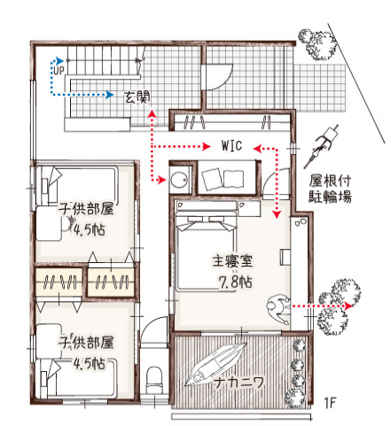 新築住宅の間取り事例 ランドリールームのメリット＆デメリットとおすすめ間取り - お家のいろは