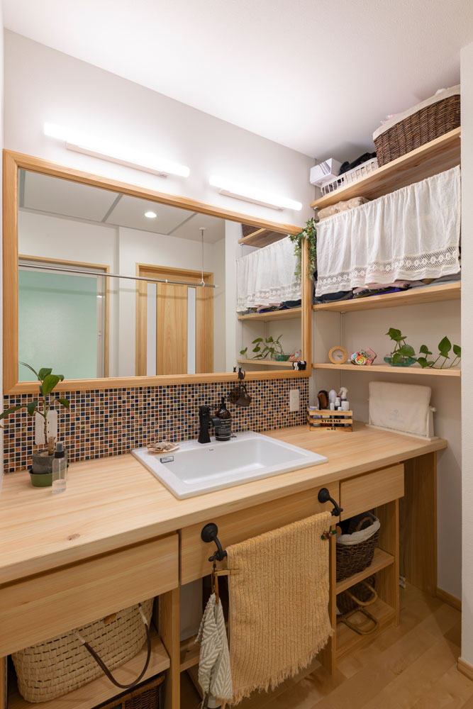 知っておきたい「造作洗面台」のメリット・デメリット茨城県水戸市・つくば市、栃木県宇都宮で注文住宅なら株式会社棟匠