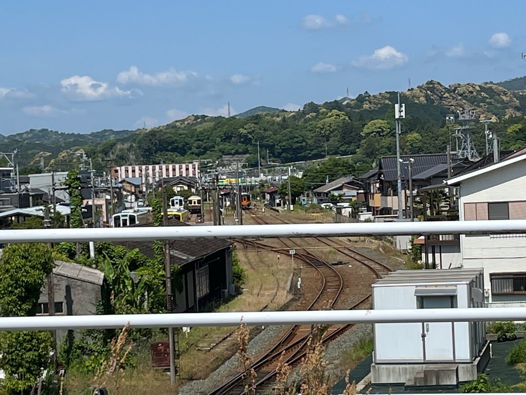 電車マスコット　静岡県浜浜松市　　 遠州鉄道2000形　GOGOキュービー　玩具