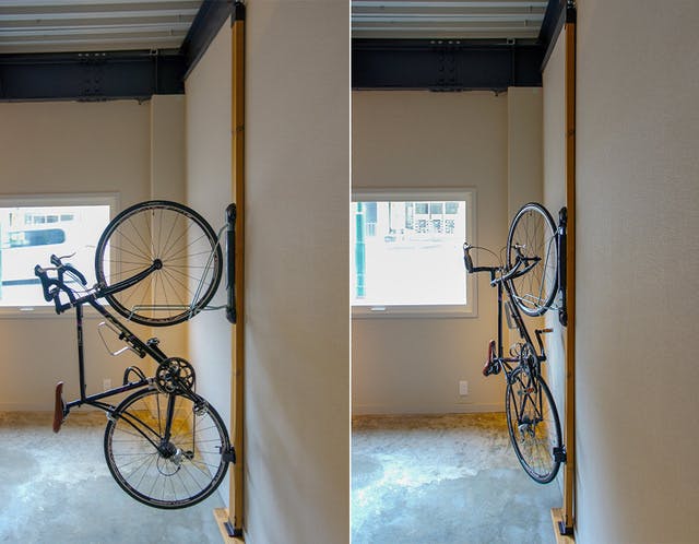 自転車置き場 自転車壁掛けのおすすめ商品とおしゃれな実例RoomClip ルームクリップ