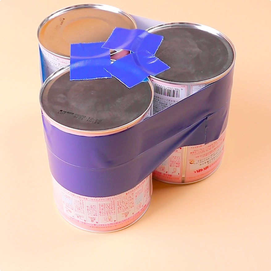 粉ミルク缶椅子＊手渡し可能＊ - MIXTUKO'S GALLERYminne byGMOペパボ 国内最大級のハンドメイド・手作り通販サイト