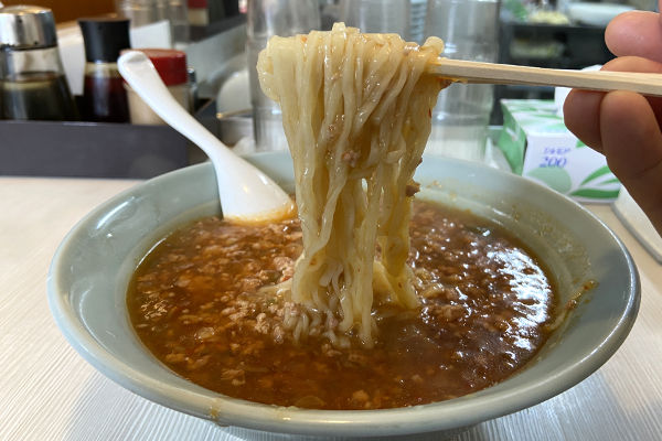 再訪２ 王蘭 担々麺(850円) |