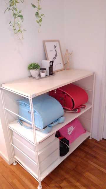 無印 リビングにぴったり！ランドセル収納サンキュ！STYLE