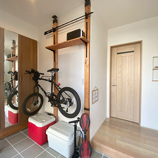 玄関土間の大きい間取り