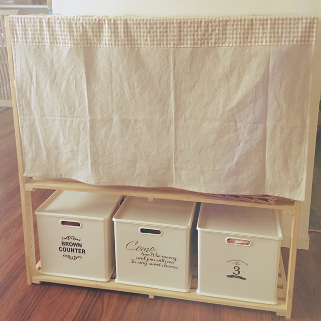 目隠し収納 本棚 ディスプレイ