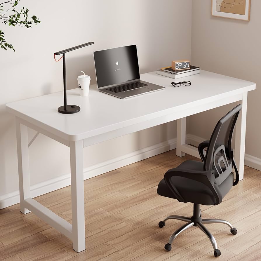 dショッピング テーブル 幅160cm ホワイト デスク オフィス 長方形 スチール オフィスデスクパソコンデスク 幅 160 ワークデスクミーティングテーブル 会議机 白 机 シンプル 作業机 作業台 オフィス家具 アジャスター 平机ホワイトカテゴリ：デスクの