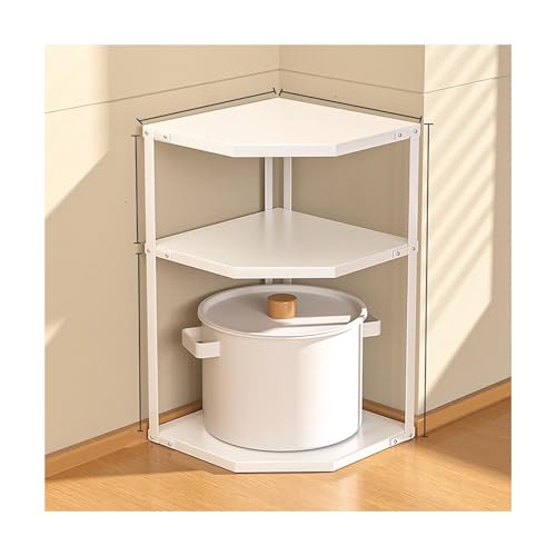 フライパンラック 鍋置き3層 鍋の収納に便利なスタンド 多機能キッチン収納 ラック パンポットラック コーナーラック 省スペース スフライパンスタンド シンク下収納 フライパン収納 キッチン収納 鍋 蓋 なべ 収納 伸縮 3840 3841 フライパン フライパン立て 調理器具 縦