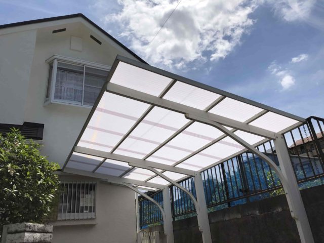 サイズ 奥行 で選ぶ 9尺 約2700mmテラス屋根が安い！DIYテラス屋根が工事込みでも最大60%OFFキロ本店