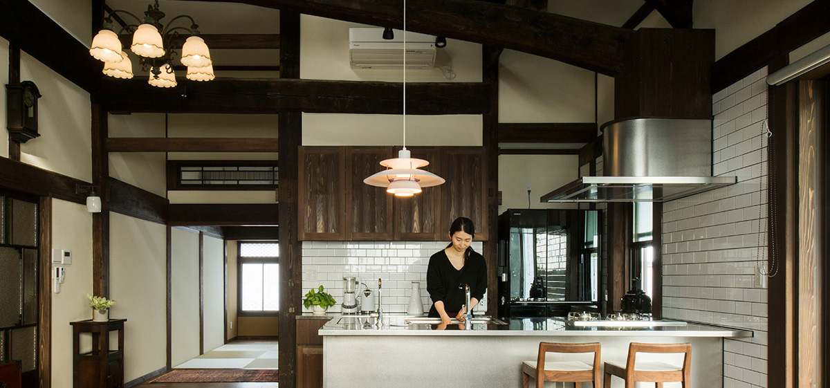 リノベ 掘りごたつのある和モダンの暮らし奈良市で古民家再生ならバルジ建築設計室