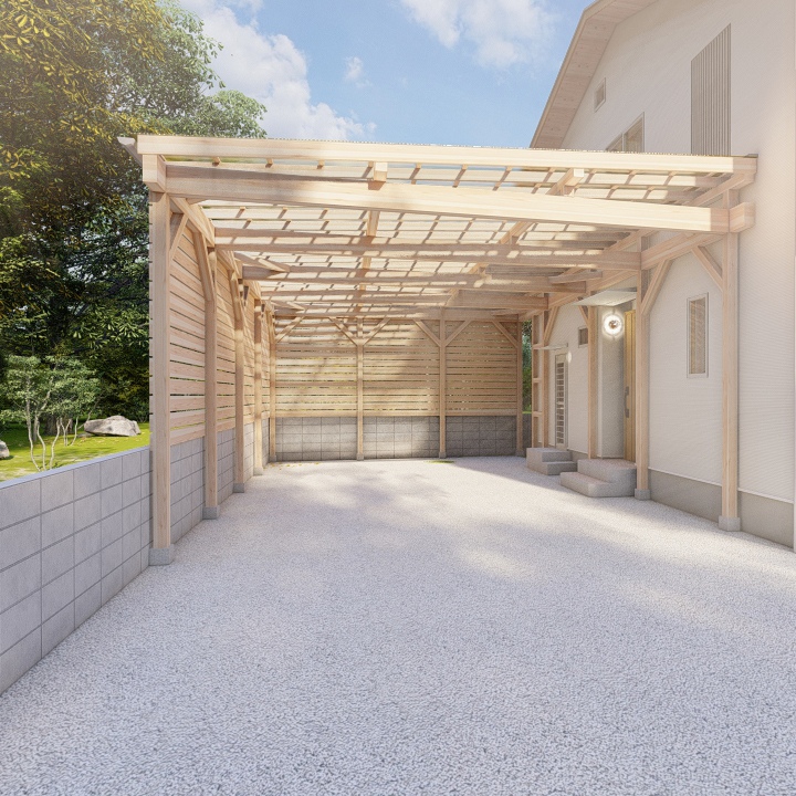 Ａ様邸ほぼ平屋の和風ガレージハウス 株式会社岩橋建築