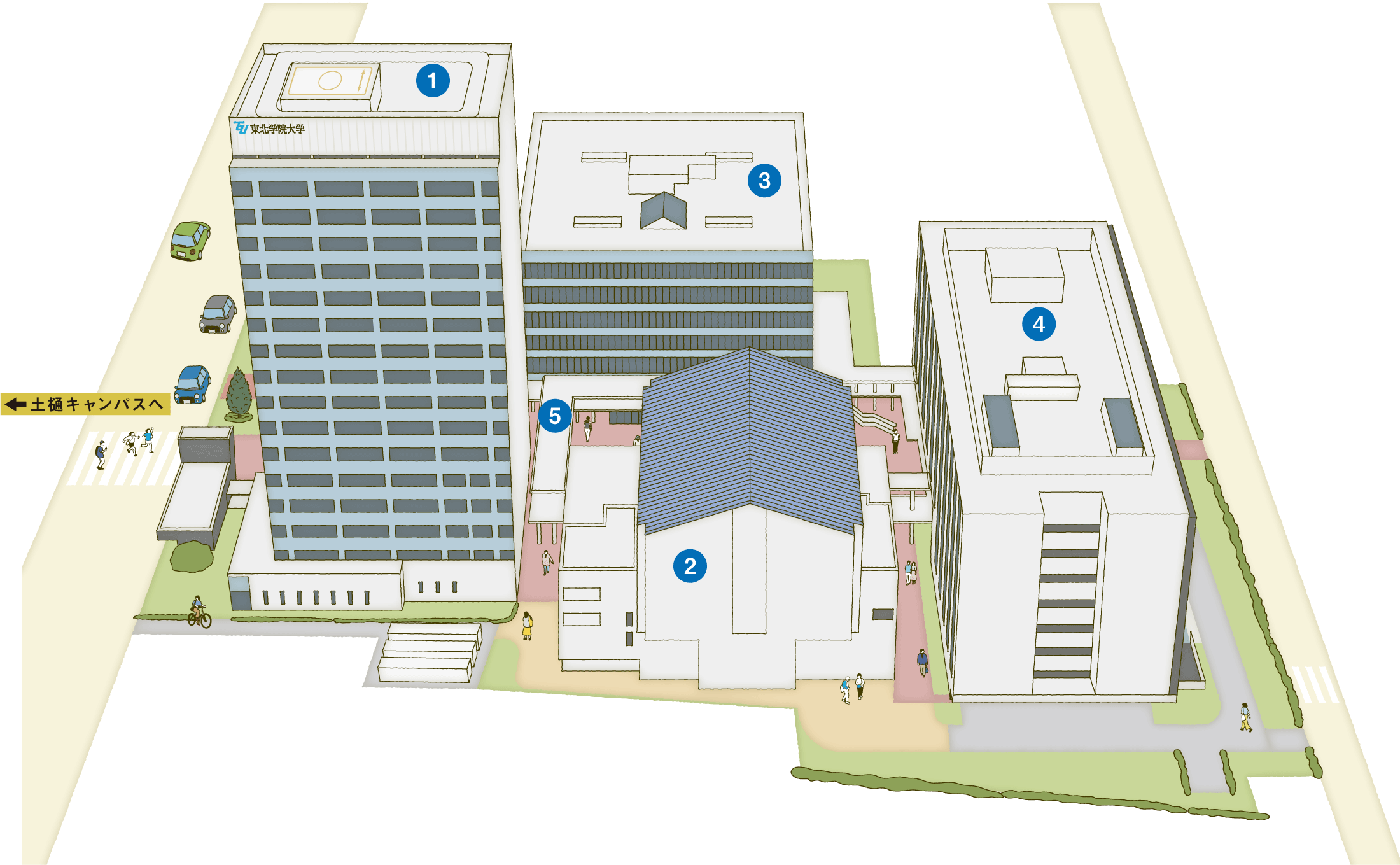 選べる２つのキャンパス｜経営情報学部 総合経営学科｜城西国際大学