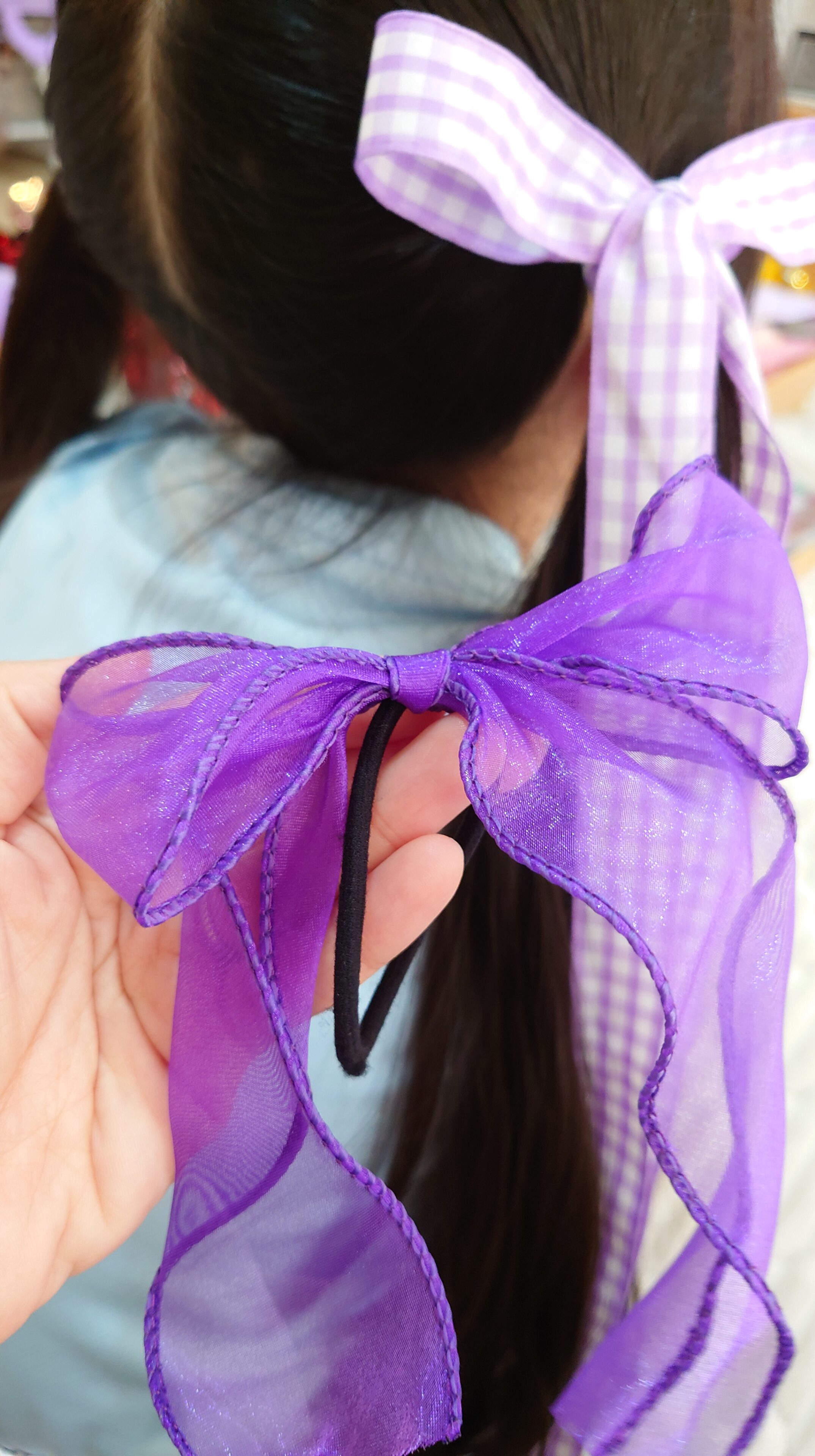 25mm両面サテンリボン6mオレンジ系