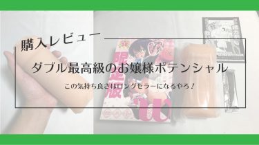 ダブル最高級のお嬢様ポテンシャル】限定版だからって購入をあきらめると後悔しますよ | オナ王｜オナホール徹底レビュー