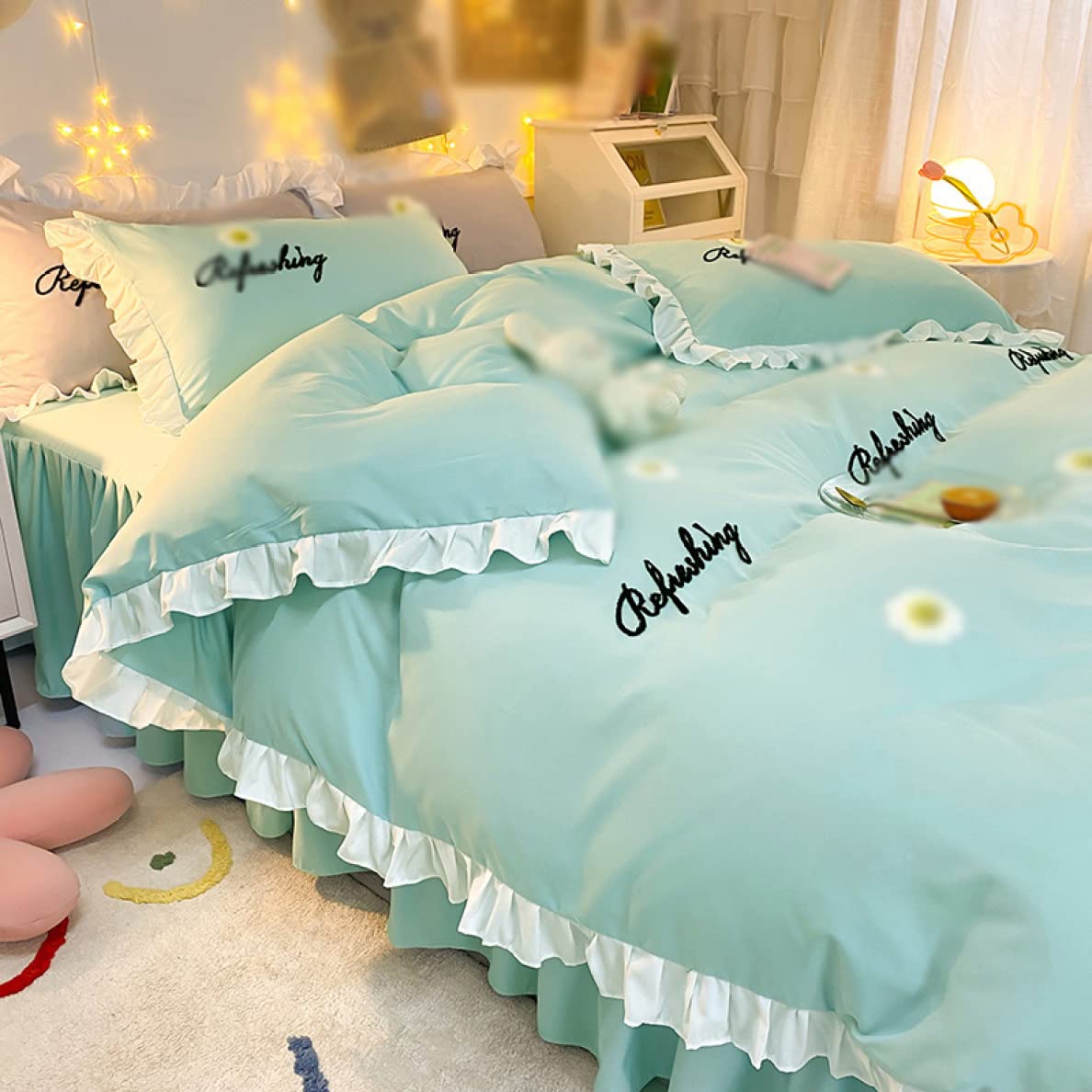 ミントグリーン 寝室インテリアのインテリア実例RoomClip ルームクリップ