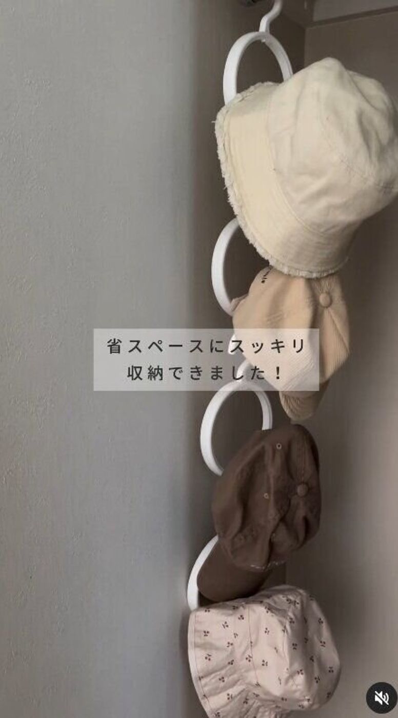 ダイソー 帽子収納のアイデア・おすすめ商品・おしゃれな実例RoomClip ルームクリップ