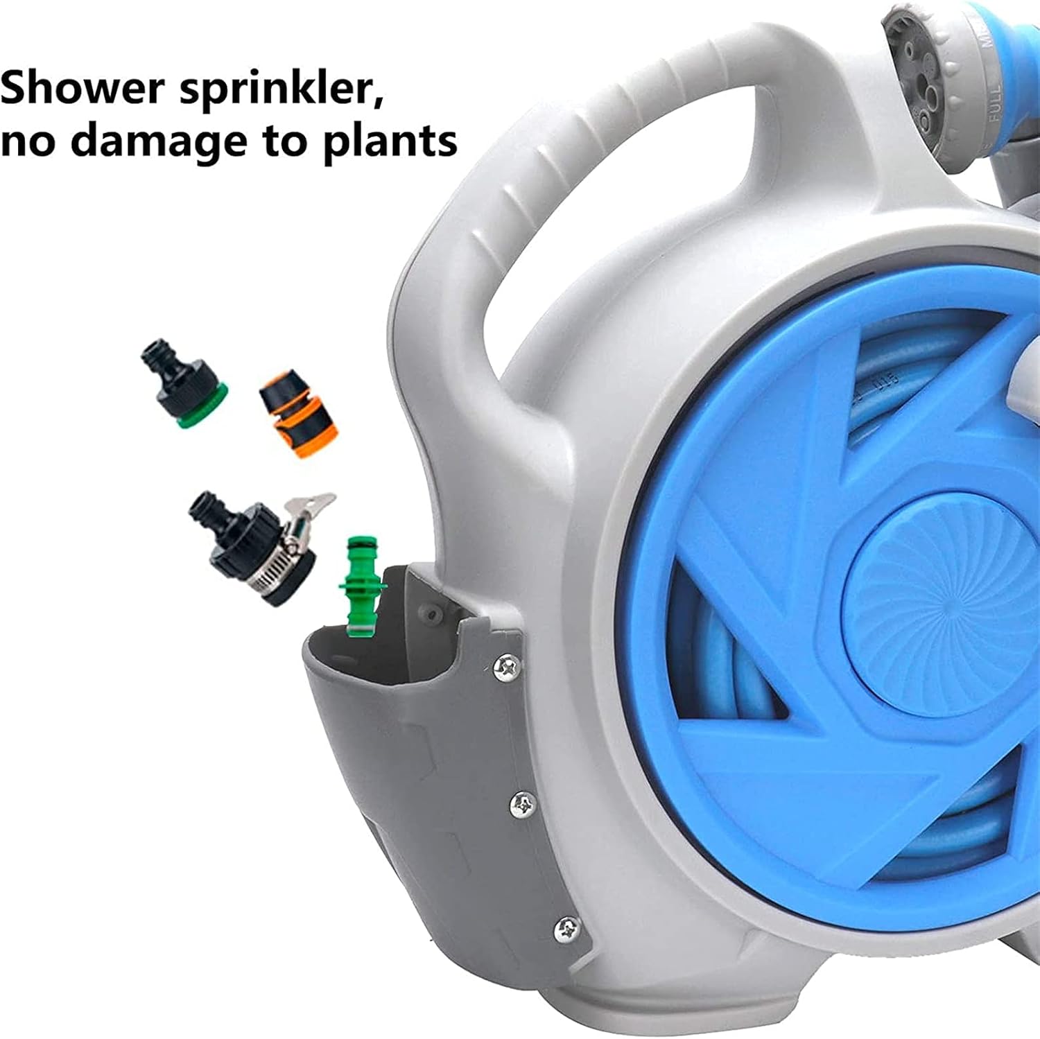 PILULY 自動格納式ウォーターホースリール壁マウントPVCガーデンツール 洗車やアウトドアに最適 自動格納式水ホースリール壁 取り付けられたPVCガーデンツール炭洗と屋外の掃除に適した複数のシーンガーデン灌漑ホース 楽天市場簡易壁付けガーデンシャワーセット