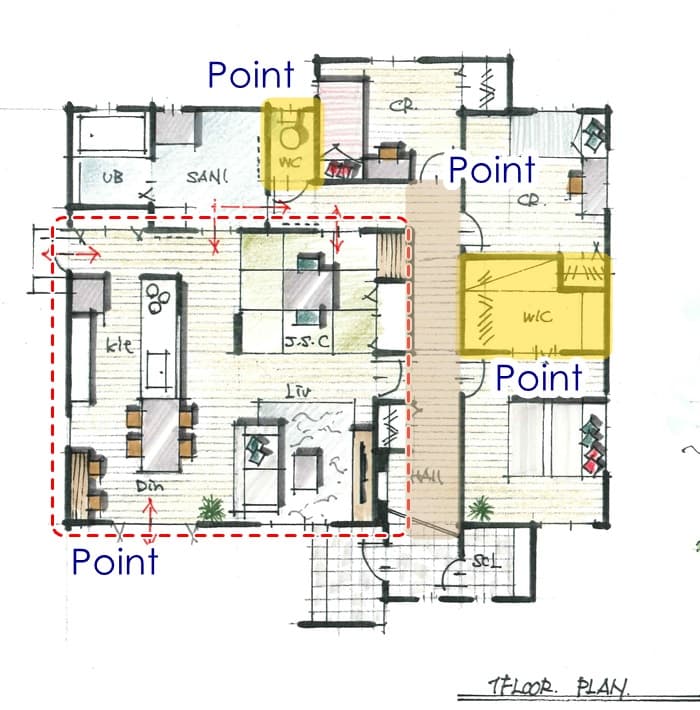 画像付 平屋40坪の間取り事例！住み心地重視のアイデアとポイント紹介 - メタ住宅展示場