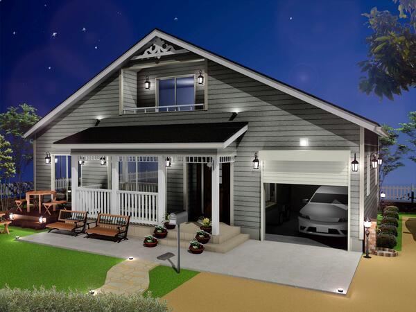 HUCK BERET BUILT-IN GARAGEHUCK ハック 自然素材の木の家の注文住宅・新築