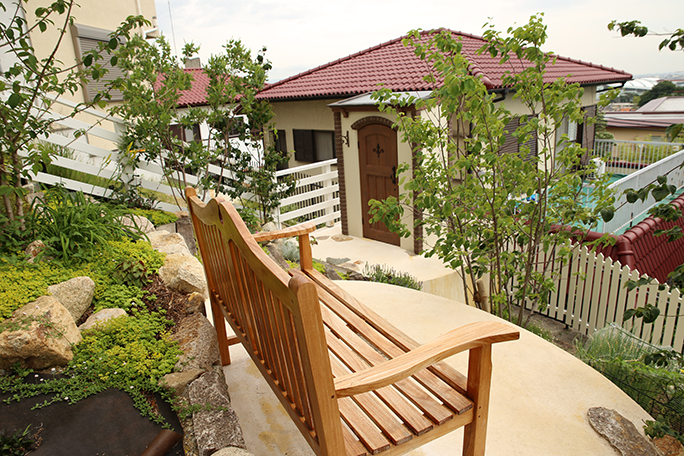 奈良市：生まれ変わった傾斜地の外構石組のお庭│奈良の外構・お庭・エクステリアの専門店リーフユニティ