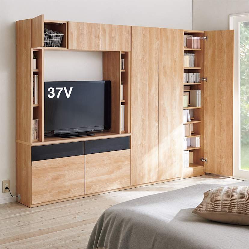 片づけやすい住まいづくりのお手本♪テレビ台・テレビまわりの収納アイデア2024年10月24日- エキサイトニュース