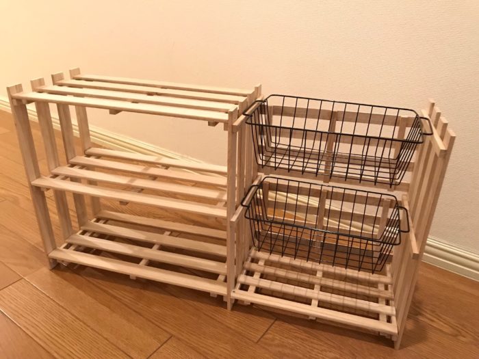 100均DIY 工具不要！誰でも簡単！押し入れ収納にピッタリな機能的すのこ棚 簡単DIY