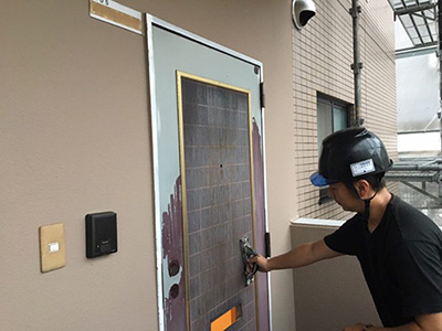 内部ドア、引き戸の修理