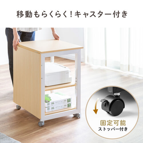 折りたたみデスク単品幅80・高さ71キャスター付きおしゃれな家具・インテリア通販ならクオリアル公式ショップ