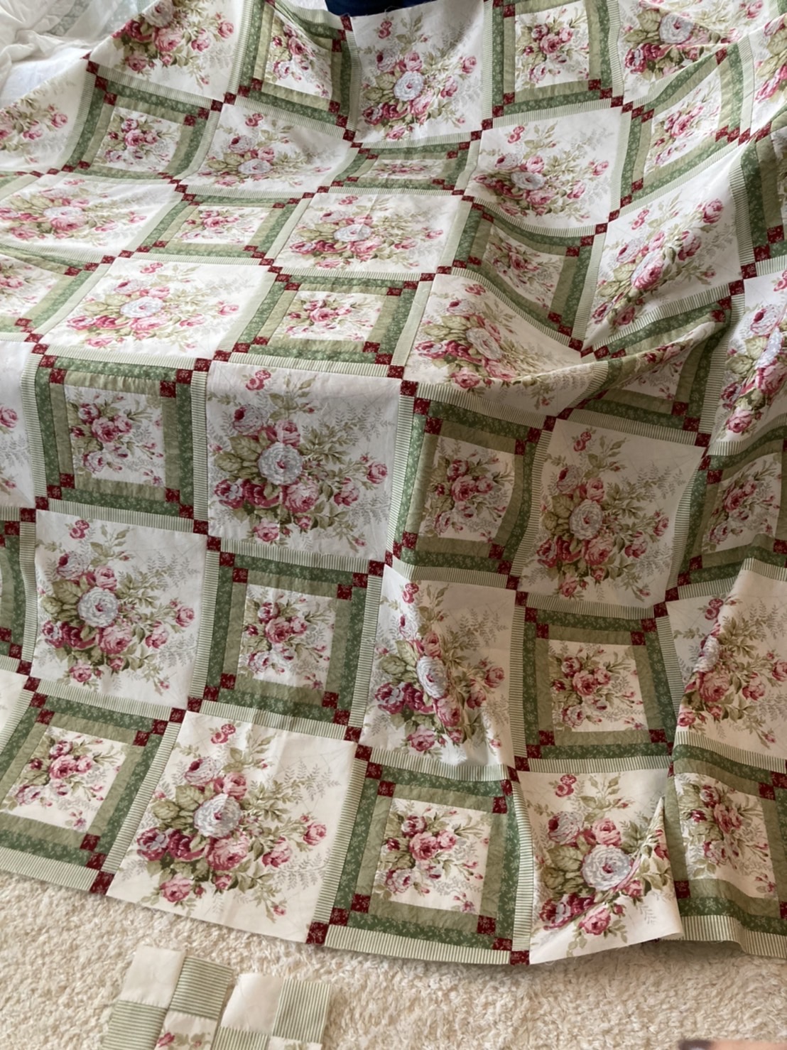 パッチワーク ベッドカバー Amazonベッドカバーキット 伝統的なコットンパッチワーク