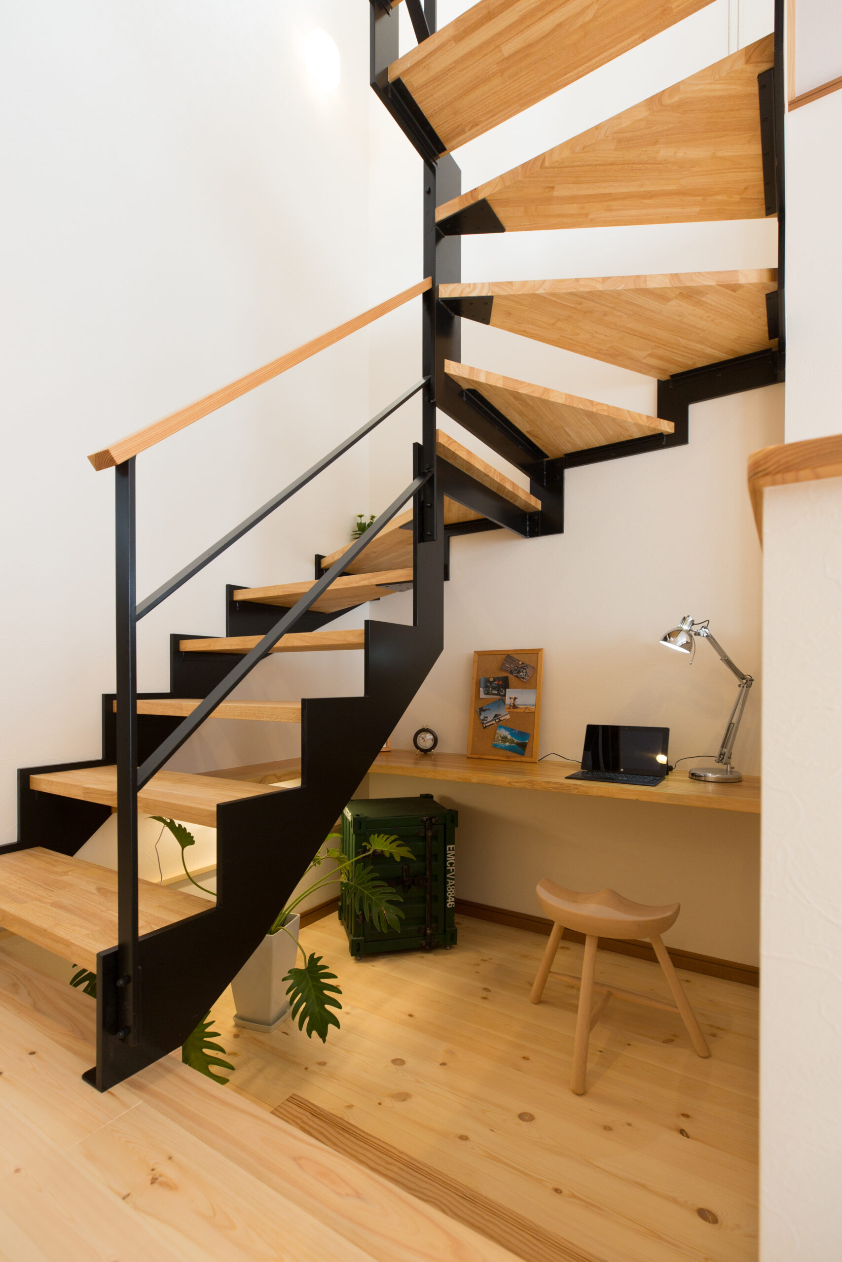 理想の階段」静岡の注文住宅 住家