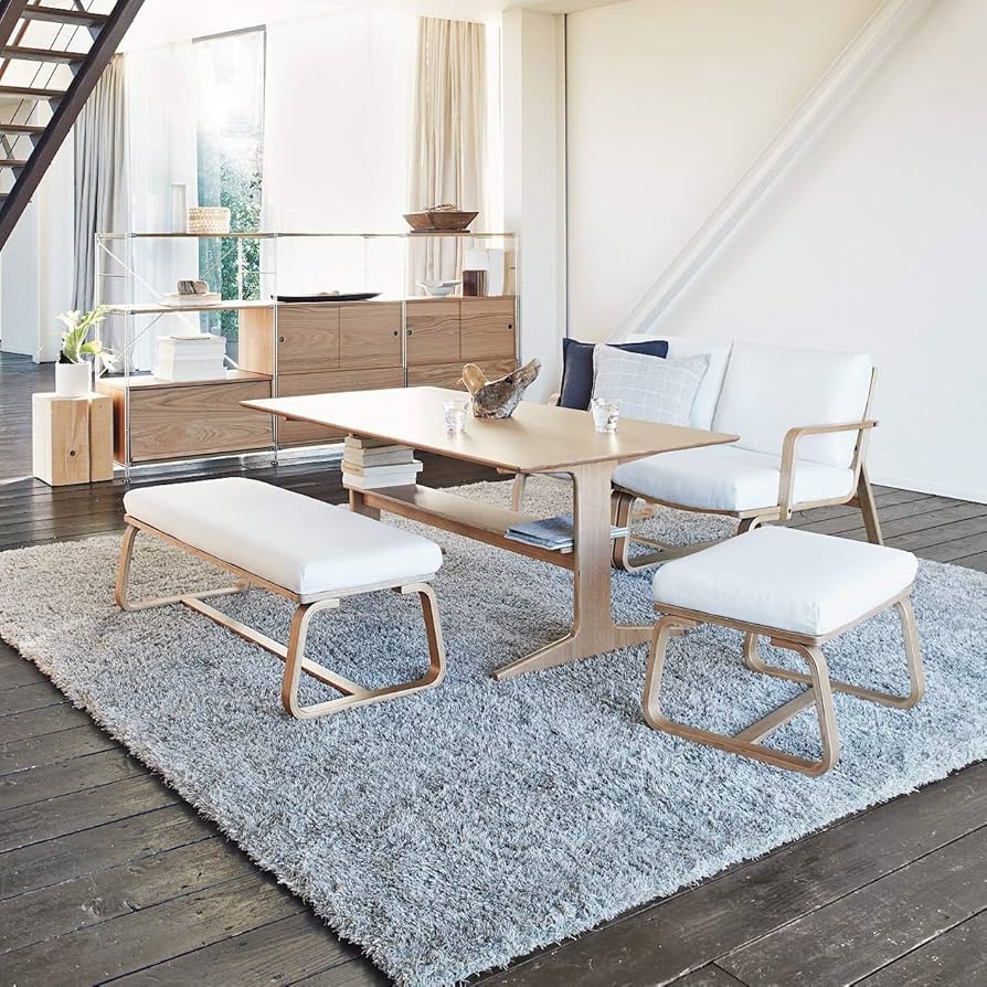 木製 リビングダイニング テーブル無印良品