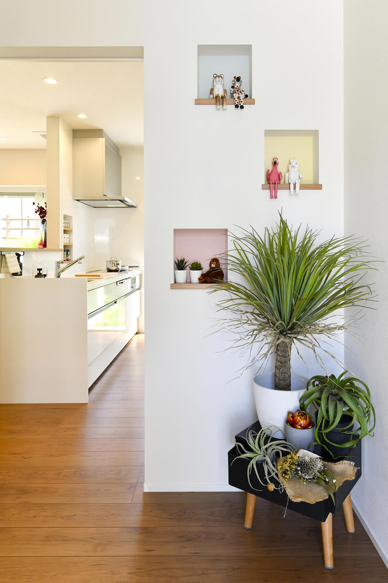 ニッチ 玄関ホールのおしゃれなインテリアコーディネート・レイアウトの実例RoomClip ルームクリップ