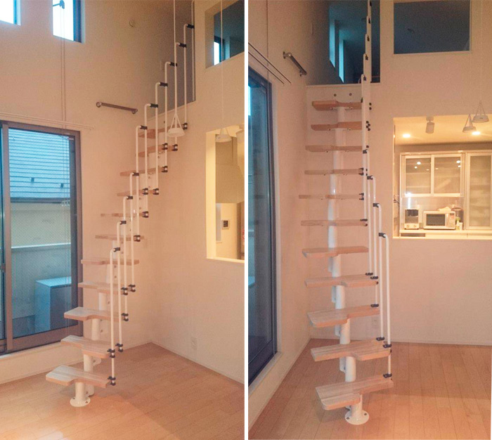 U様邸 ロフト固定階段増設工事 – ISHIBE GALLERY