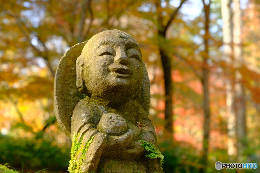 名古屋市笠寺観音の抱き地蔵（七福神廻り）の写真・画像素材[7431796]-Snapmart（スナップマート）