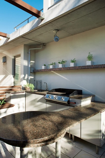 マンションリノベ事例 広いルーフバルコニーと、つくって食べて遊べるキッチンがある家ESSEonline エッセ オンライン