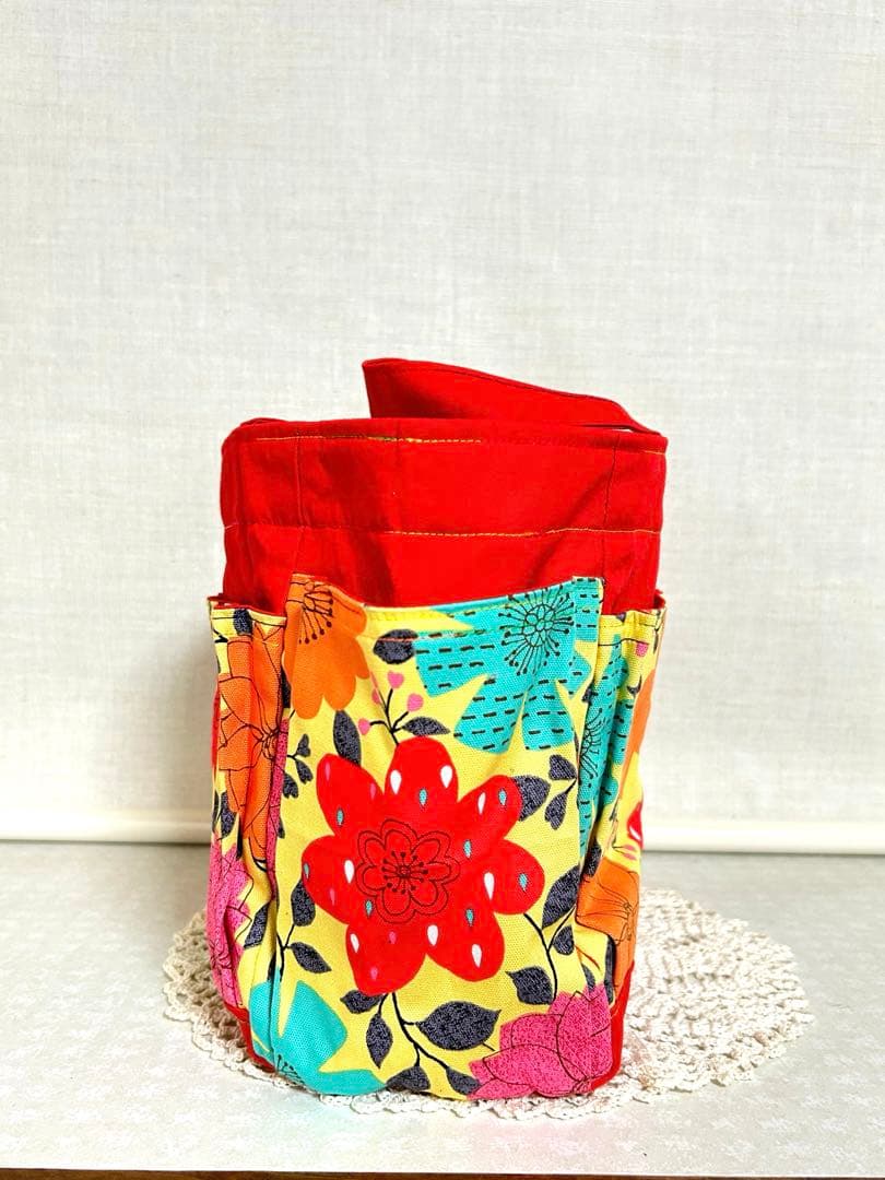 ペットボトルや折り畳み傘が入る外ポケットつき♪ トートバッグの作り方 – kokka-fabric.com