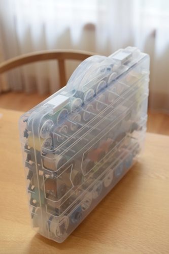 レトロミシン糸ケースミシン糸収納ミシン糸什器アンティーク