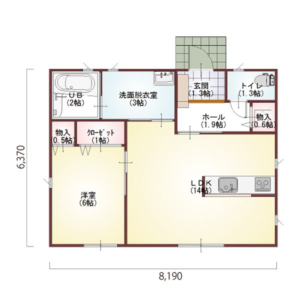 超狭小！5坪の平屋タイニーハウス 埼玉県川口市 超ローコストの平屋住宅 老後に1人で暮らす家 - 無垢,自然素材の注文住宅の工務店埼玉県川口市ライクスホーム