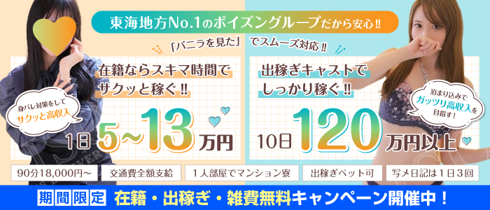 豊橋・豊川（東三河）の風俗求人｜高収入バイトなら【ココア求人】で検索！