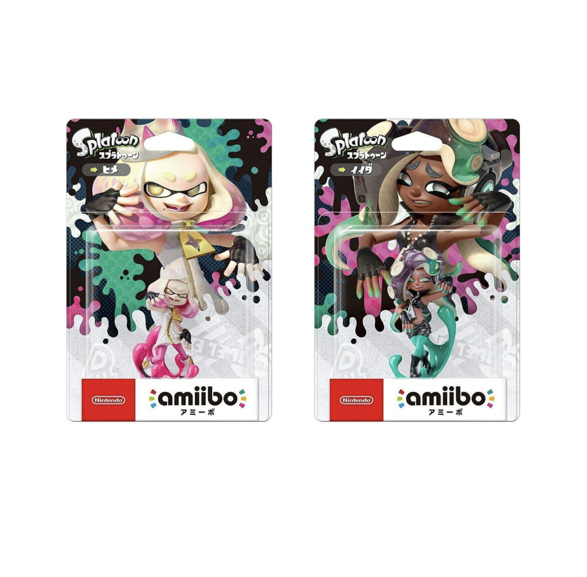 スプラトゥーン2』テンタクルズの「ヒメ＆イイダ」イカしたfigmaが製作中。彩色前のモデルがお披露目