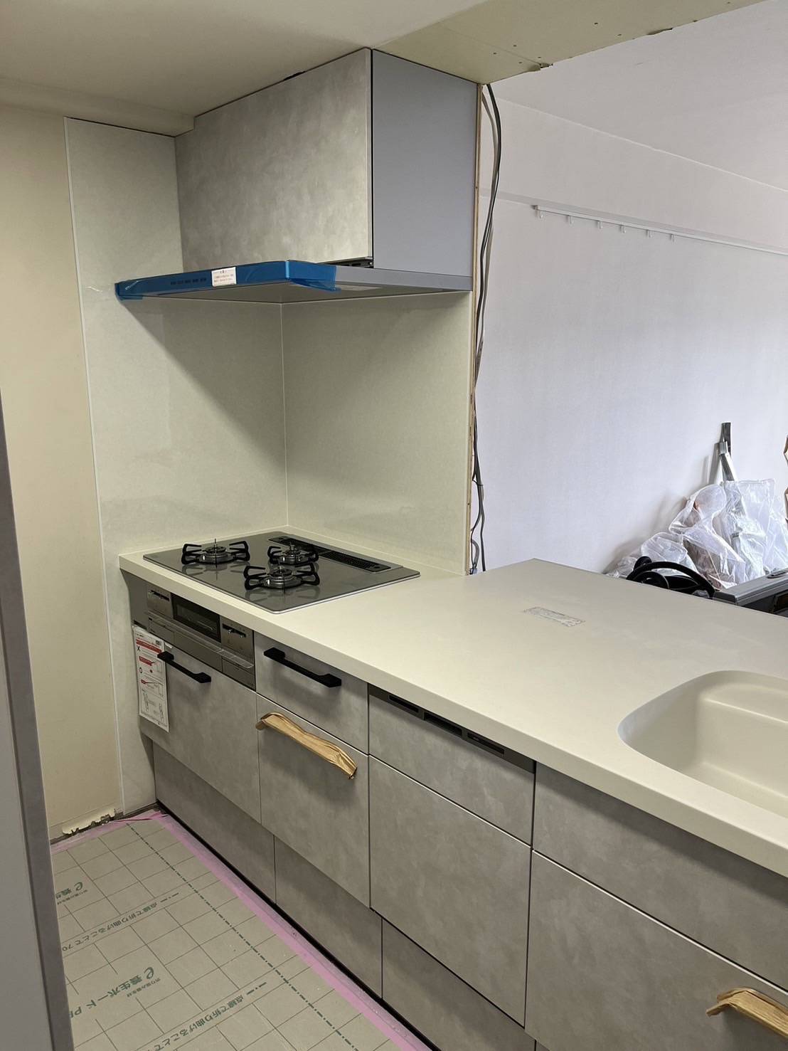 LIXILキッチンノクトキッチンパーツ周辺収納 カップボード・カウンター