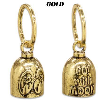 キーホルダー おしゃれ 通販 ラッキーベル キーリング ベルキーホルダー 鈴 鐘 交通安全 お守り バイカー ファッション ベル アメカジ グッズガーディアンベル アメリカン雑貨 かっこいい 音が鳴る 大人 バイクアクセサリー 小物 雑貨 熊よけ キーリングココペリ ゴールド :