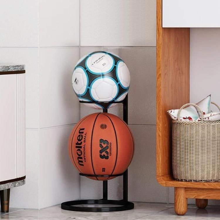 ☆ボールスタンド 4段 玄関 収納 ボールラック ボール サッカーボール バスケ バレーボール カゴ バスケットボール ガレージ用Amazon.co.jp: ボールスタンド ボールラック バスケットボール収納ラック 収納棚 ボール置き 4段 サッカーボールスタンド 整理 片付け玄関