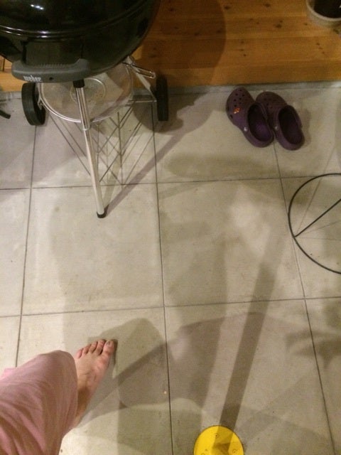 素足で過ごせる土間にする : Bon Copain